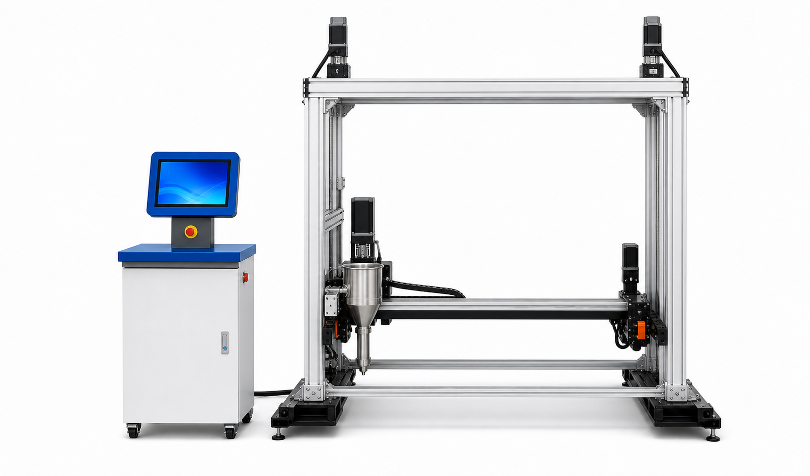 Compact Gantry Concrete 3D Printing System