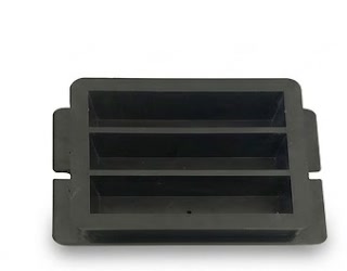 Triple-Gang Mortar Prism Test Mold (40 x 40 x 160 mm)